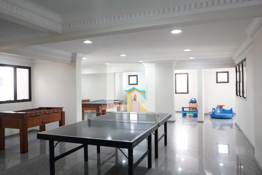 Área comum de apartamento à venda com 3 quartos, 168m² em Vila Regente Feijó, São Paulo
