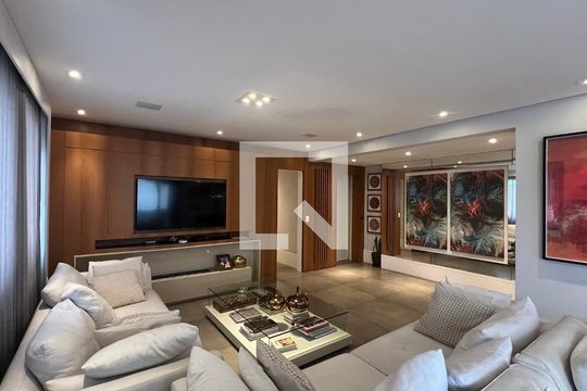 Sala de apartamento para alugar com 4 quartos, 221m² em Paraíso, São Paulo