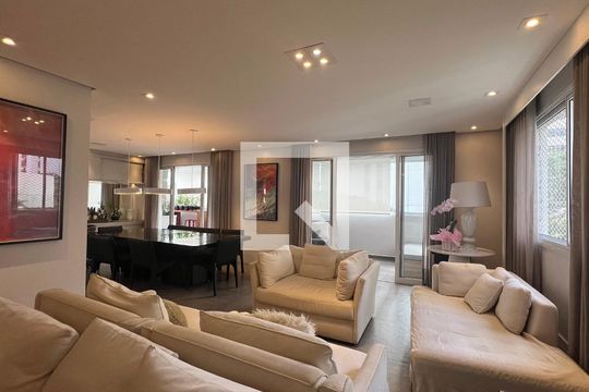 Sala de apartamento para alugar com 4 quartos, 221m² em Paraíso, São Paulo