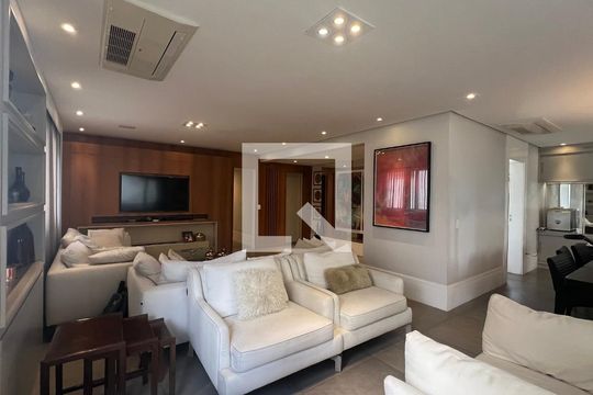 Sala de apartamento para alugar com 4 quartos, 221m² em Paraíso, São Paulo