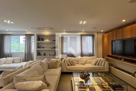 Sala de apartamento para alugar com 4 quartos, 221m² em Paraíso, São Paulo