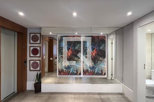 Sala de apartamento para alugar com 4 quartos, 221m² em Paraíso, São Paulo