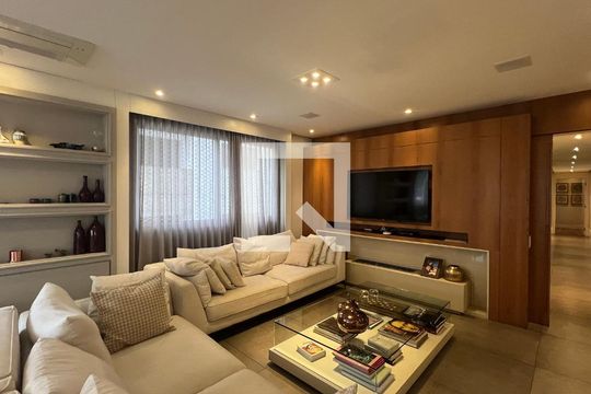 Sala de apartamento para alugar com 4 quartos, 221m² em Paraíso, São Paulo