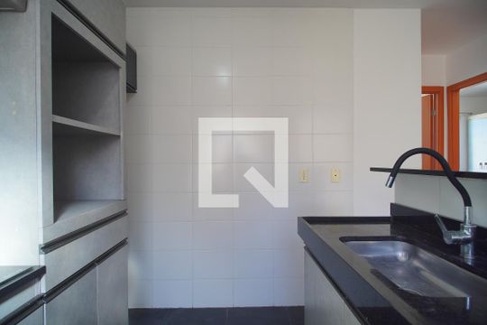 Cozinha de apartamento à venda com 2 quartos, 40m² em Rondônia, Novo Hamburgo