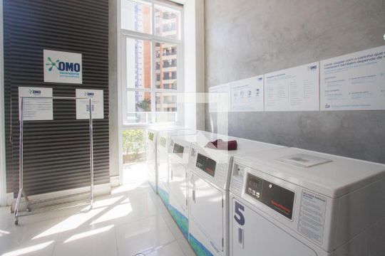 Àrea comum de apartamento para alugar com 1 quarto, 42m² em Cidade Monções, São Paulo