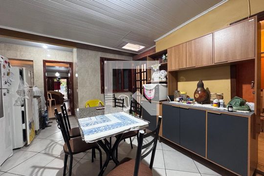 Cozinha de casa à venda com 2 quartos, 90m² em Santos Dumont, São Leopoldo