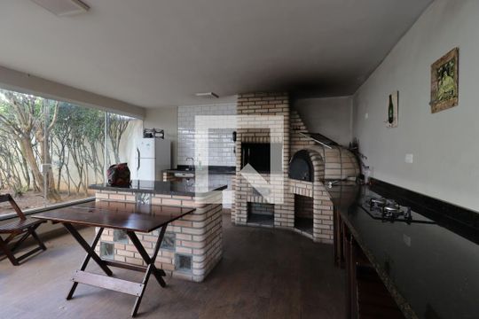 Área Comum - Churrasqueira de apartamento para alugar com 3 quartos, 88m² em Vila Gilda, Santo André