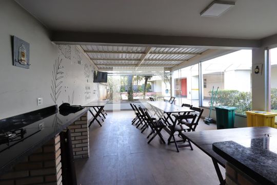 Área Comum - Churrasqueira de apartamento para alugar com 3 quartos, 88m² em Vila Gilda, Santo André