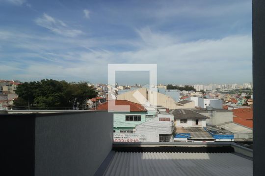 Vista da Sala de apartamento à venda com 2 quartos, 100m² em Vila Camilópolis, Santo André