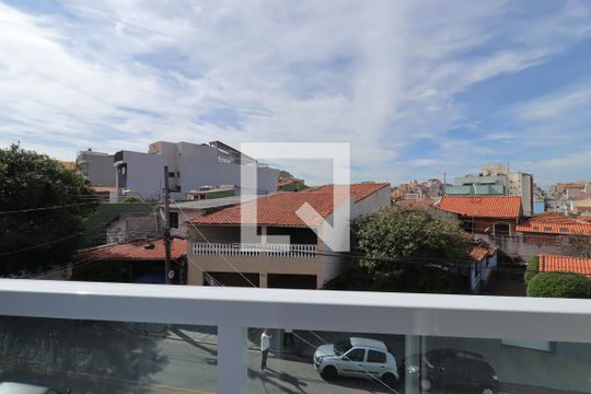 Sacada da Suíte de apartamento à venda com 2 quartos, 100m² em Vila Camilópolis, Santo André