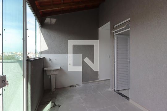 Cobertura - Área de Serviço de apartamento à venda com 2 quartos, 100m² em Vila Camilópolis, Santo André