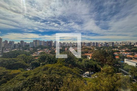 Vista de kitnet/studio para alugar com 1 quarto, 26m² em Brooklin Paulista, São Paulo