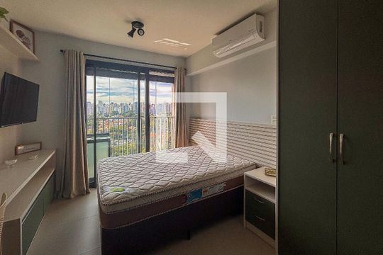 Kitnet/Studio para alugar com 1 quarto, 26m² em Brooklin Paulista, São Paulo