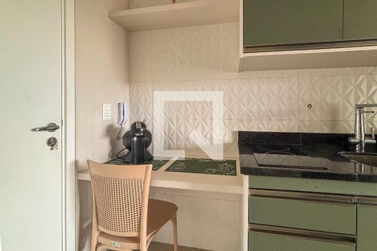 Studio de kitnet/studio para alugar com 1 quarto, 26m² em Brooklin Paulista, São Paulo