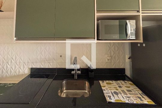 Studio de kitnet/studio para alugar com 1 quarto, 26m² em Brooklin Paulista, São Paulo