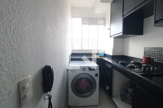 Área de Serviço de apartamento para alugar com 2 quartos, 44m² em Usina Piratininga, São Paulo