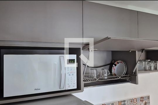 Cozinha casa 2 de casa à venda com 1 quarto, 50m² em Vila Clementino, São Paulo