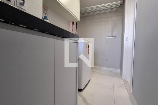 Área de Serviço de apartamento à venda com 3 quartos, 125m² em Vila Santa Teresa, Santo André