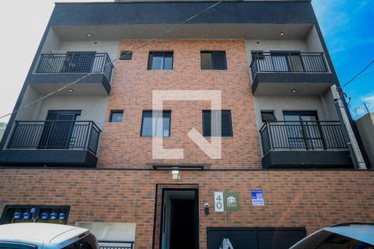 Fachada + Placa de apartamento à venda com 2 quartos, 40m² em Vila das Merces, São Paulo