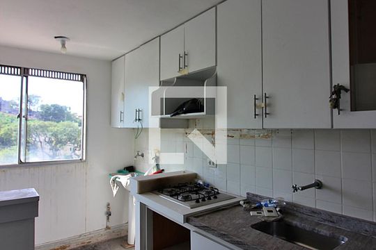 Cozinha e Área de Serviço de apartamento à venda com 2 quartos, 61m² em Jardim Alvorada, São Bernardo do Campo
