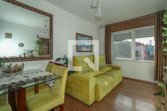 Sala de apartamento à venda com 1 quarto, 35m² em Jardim Dona Leopoldina, Porto Alegre
