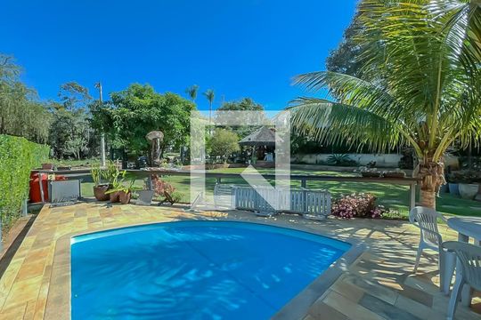 Área Externa de casa de condomínio à venda com 5 quartos, 800m² em Bela Vista, Lagoa Santa