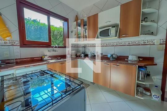 Cozinha de casa de condomínio à venda com 5 quartos, 800m² em Bela Vista, Lagoa Santa