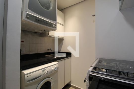 Área de Serviço de kitnet/studio à venda com 1 quarto, 50m² em Itaim Bibi, São Paulo