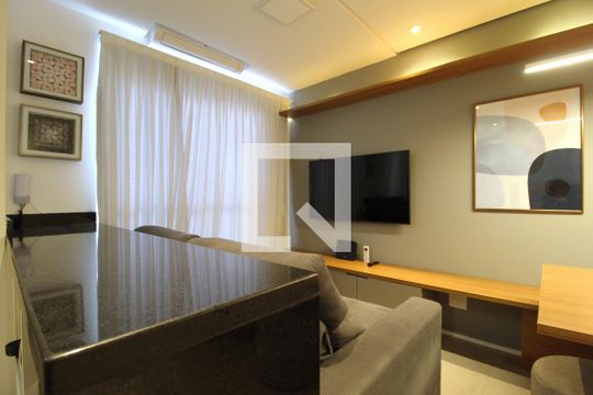 Sala de kitnet/studio à venda com 1 quarto, 50m² em Itaim Bibi, São Paulo