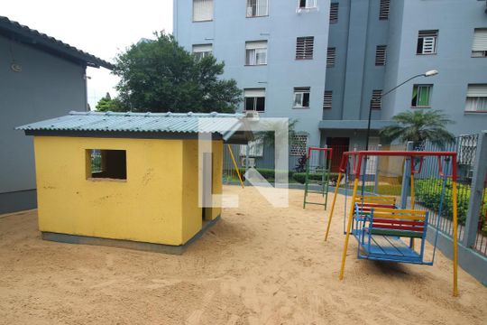 Área comum - Playground de apartamento à venda com 1 quarto, 44m² em Azenha, Porto Alegre
