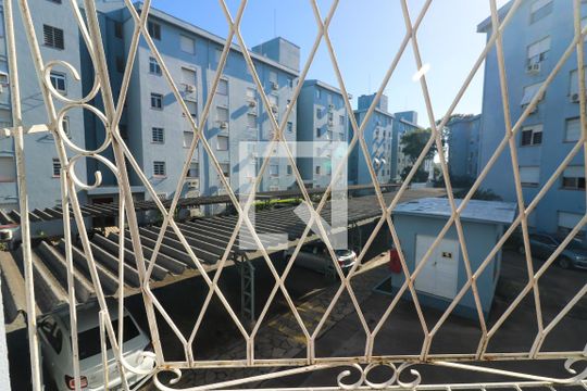 Vista da Sala de apartamento à venda com 1 quarto, 44m² em Azenha, Porto Alegre