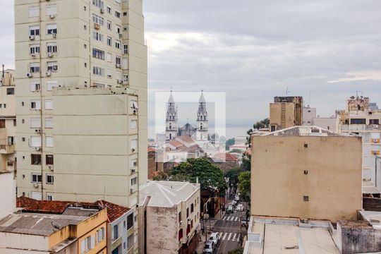 Vista Terraço de kitnet/studio à venda com 1 quarto, 50m² em Centro Histórico, Porto Alegre