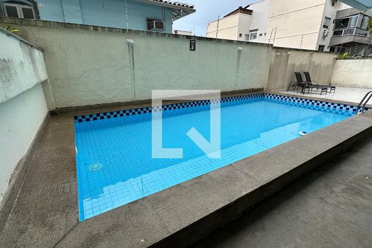 Área comum - Piscina de apartamento à venda com 3 quartos, 109m² em Recreio dos Bandeirantes, Rio de Janeiro