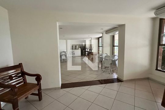Área comum - Salão de festas de apartamento à venda com 3 quartos, 109m² em Recreio dos Bandeirantes, Rio de Janeiro