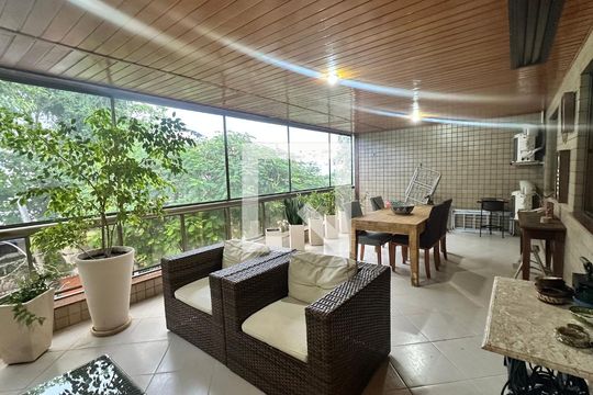 Varanda de apartamento à venda com 3 quartos, 109m² em Recreio dos Bandeirantes, Rio de Janeiro