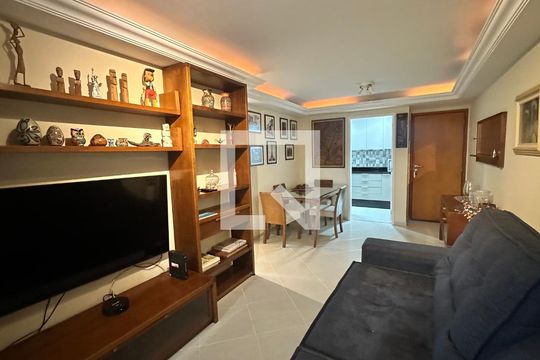 Sala de apartamento à venda com 3 quartos, 109m² em Recreio dos Bandeirantes, Rio de Janeiro