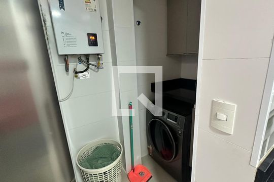 Área de Serviço de apartamento à venda com 3 quartos, 109m² em Recreio dos Bandeirantes, Rio de Janeiro
