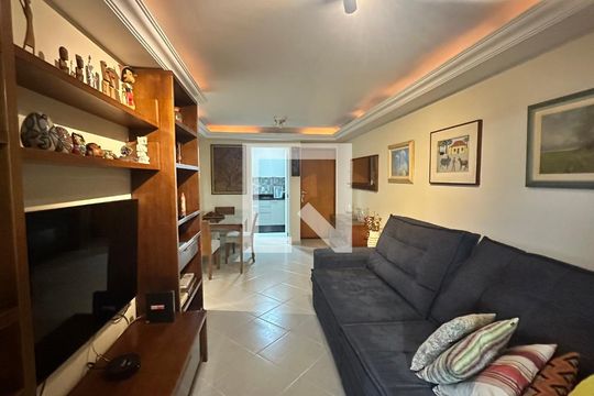 Sala de apartamento à venda com 3 quartos, 109m² em Recreio dos Bandeirantes, Rio de Janeiro