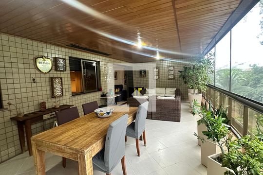 Varanda de apartamento à venda com 3 quartos, 109m² em Recreio dos Bandeirantes, Rio de Janeiro
