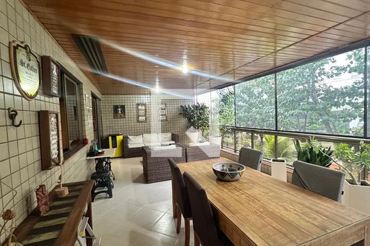 Varanda de apartamento à venda com 3 quartos, 109m² em Recreio dos Bandeirantes, Rio de Janeiro