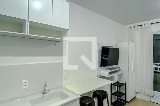 Cozinha de kitnet/studio à venda com 1 quarto, 15m² em Mooca, São Paulo