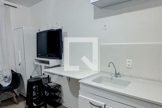 Cozinha de apartamento à venda com 1 quarto, 15m² em Mooca, São Paulo