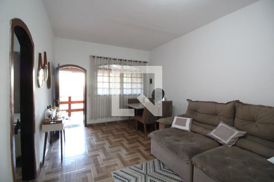 Casa 1 - Sala de casa à venda com 5 quartos, 300m² em Curicica, Rio de Janeiro