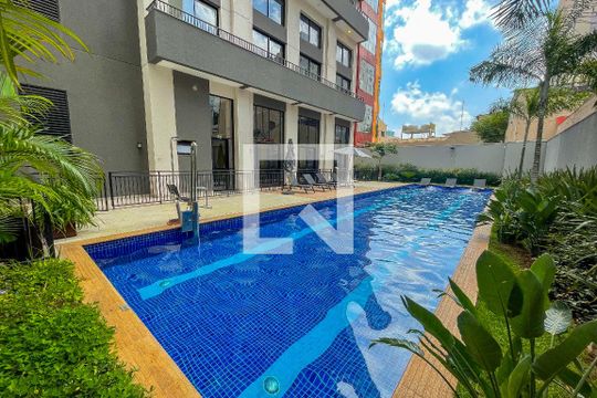 Area comum de kitnet/studio à venda com 1 quarto, 25m² em Pinheiros, São Paulo
