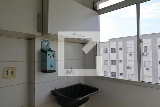 Área de Serviço de apartamento para alugar com 2 quartos, 48m² em Jardim Florestan Fernandes, Ribeirão Preto