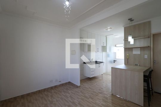 Sala de apartamento para alugar com 2 quartos, 48m² em Jardim Florestan Fernandes, Ribeirão Preto