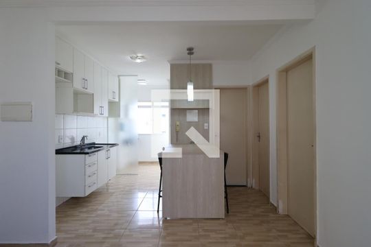 Sala de apartamento para alugar com 2 quartos, 48m² em Jardim Florestan Fernandes, Ribeirão Preto