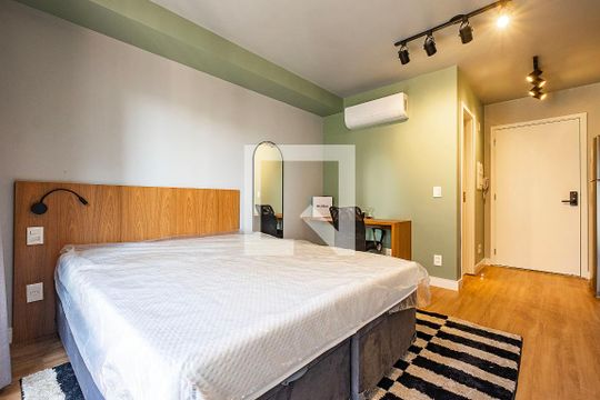 Studio de kitnet/studio para alugar com 1 quarto, 25m² em Pinheiros, São Paulo