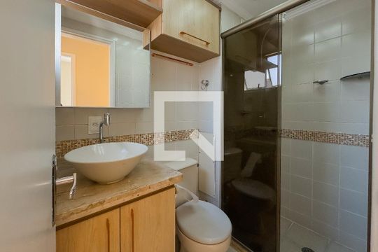 Banheiro Corredor de apartamento à venda com 2 quartos, 50m² em Cambuci, São Paulo