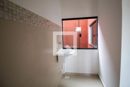 Área de Serviço de kitnet/studio para alugar com 1 quarto, 29m² em Vila Fiori, Sorocaba